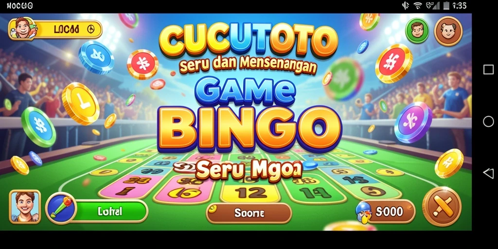 Cuplikan aktivitas seru dalam permainan Bingo CUCUTOTO.