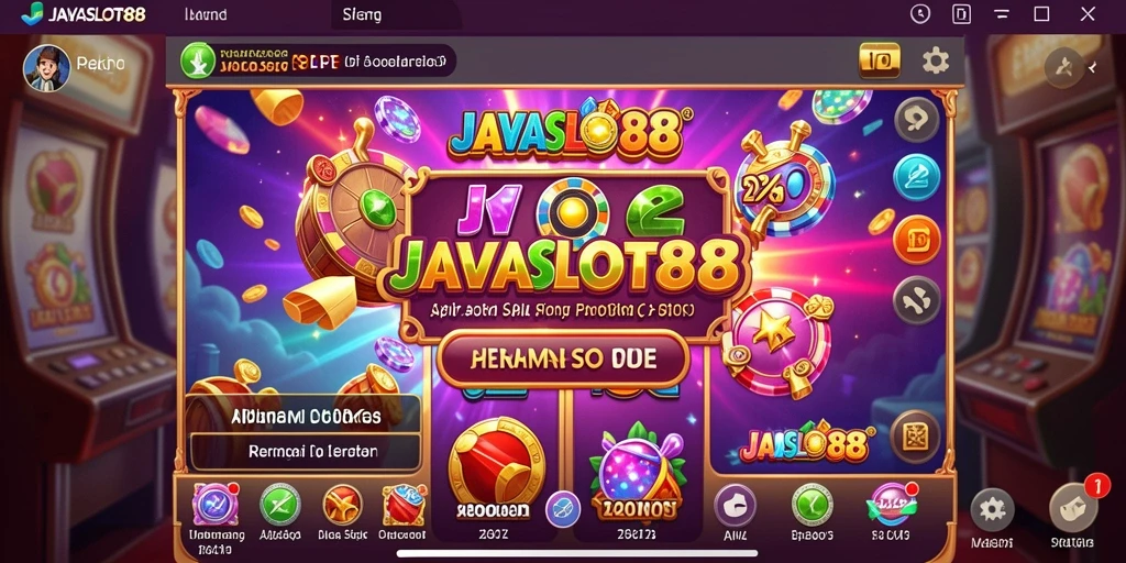 Tampilan antarmuka <strong>JAVASLOT88</strong> yang menarik dan mudah digunakan.