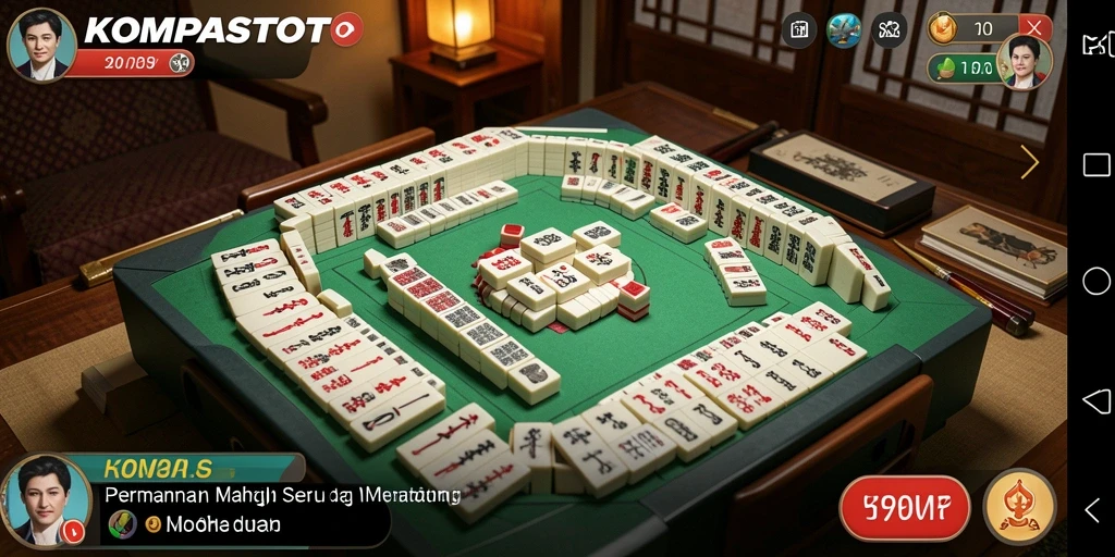 Tampilan gameplay seru dan menantang di KOMPASTOTO.