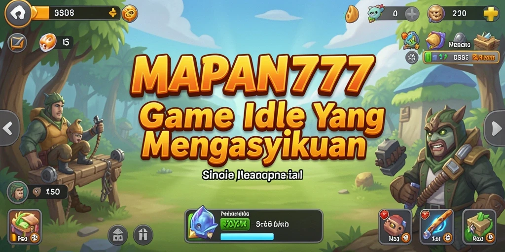 Tampilan gameplay MAPAN777 yang menarik dan penuh warna.