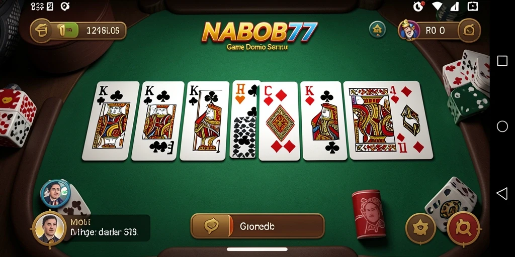Gameplay seru NABOB77 menampilkan aksi domino yang menyenangkan.