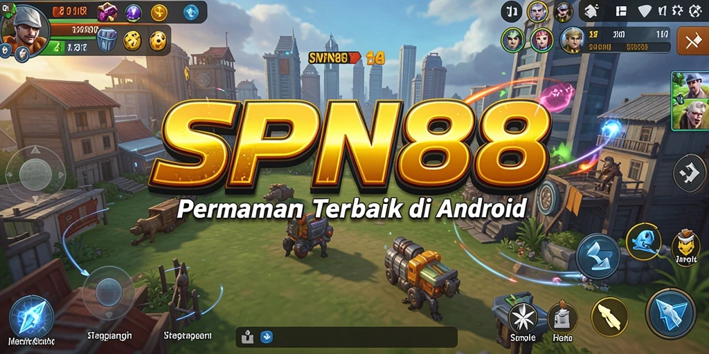 Tampilan gameplay SPN88 dengan aksi strategis yang dinamis.