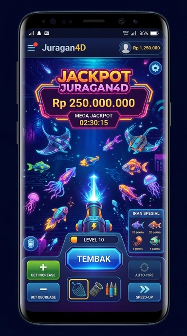 Layar kategori aplikasi yang lengkap di dalam aplikasi juragan4d.